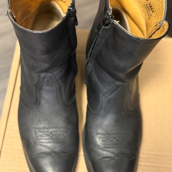 1863  boulet boots  - leather - Picture 6 of 10